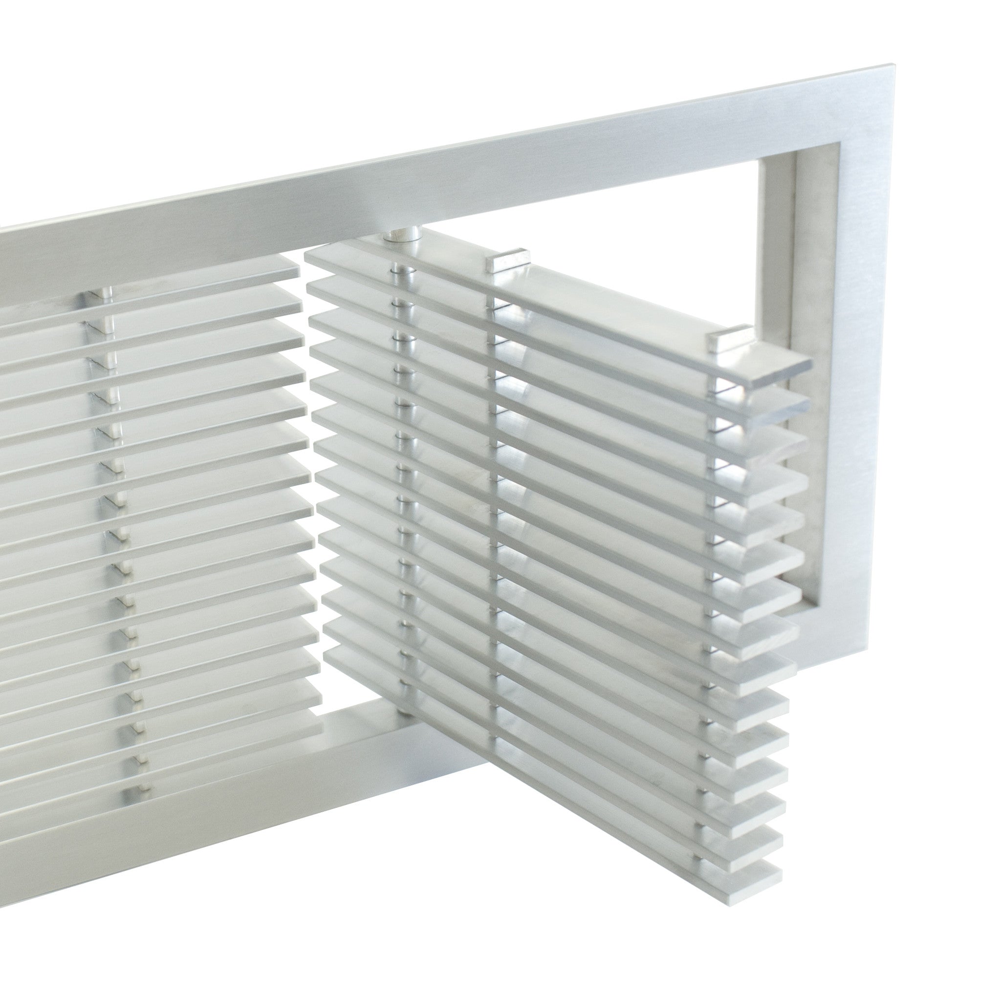 AG10 B Frame Bar Grille with Door – ARCHITECTURAL GRILLE
