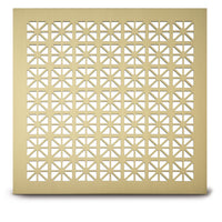 202 Grecian Perforated Grille: 1¼” pattern - 39% open area