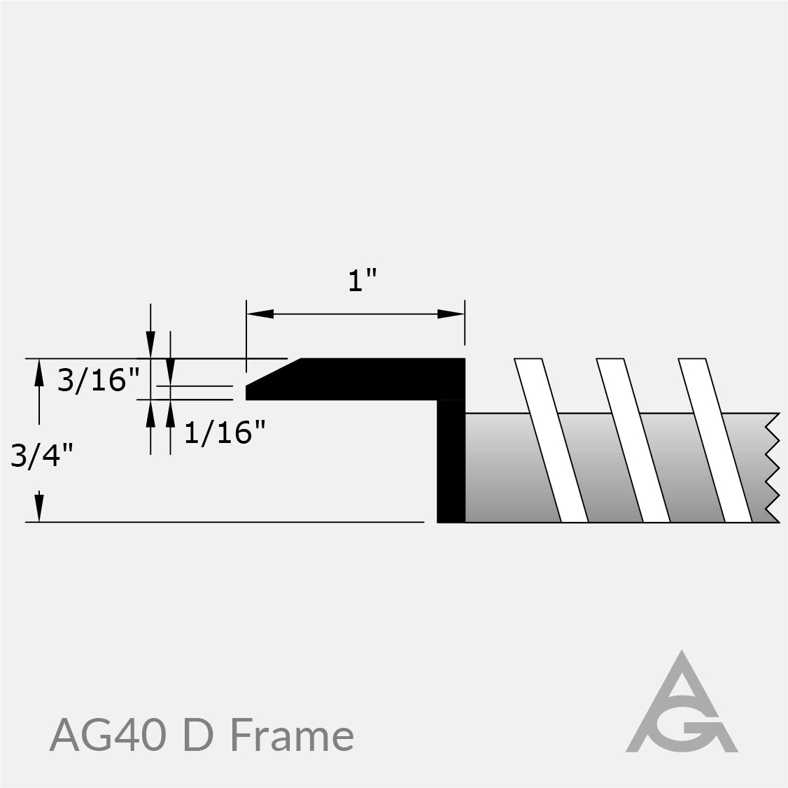 AG40 Bar Grille