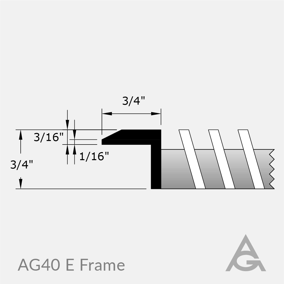 AG40 Bar Grille