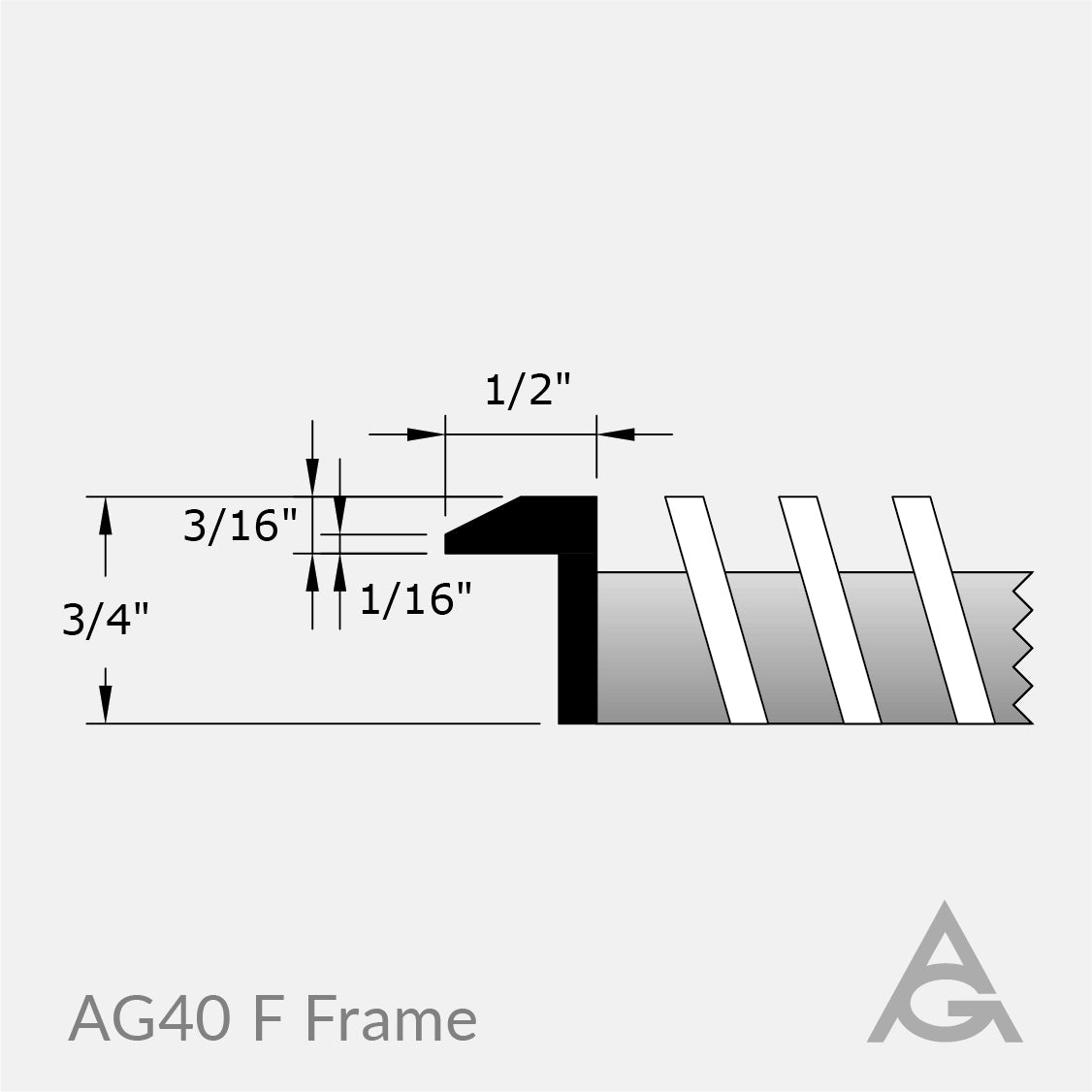 AG40 Bar Grille