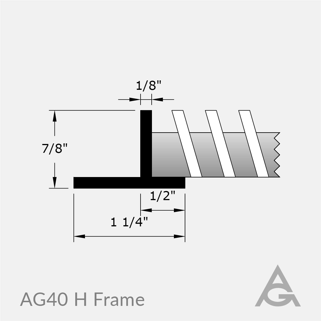 AG40 Bar Grille