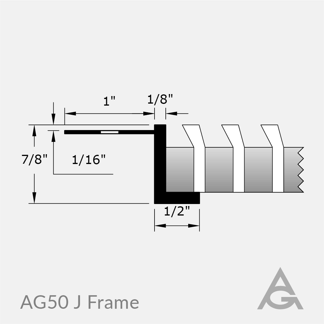 AG50 Green Bar Grille