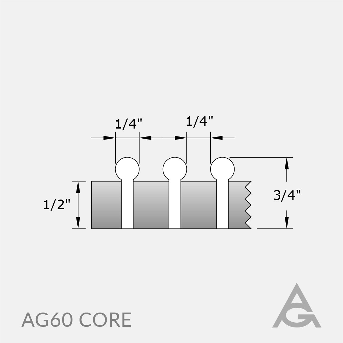 AG60 Green Bar Grille