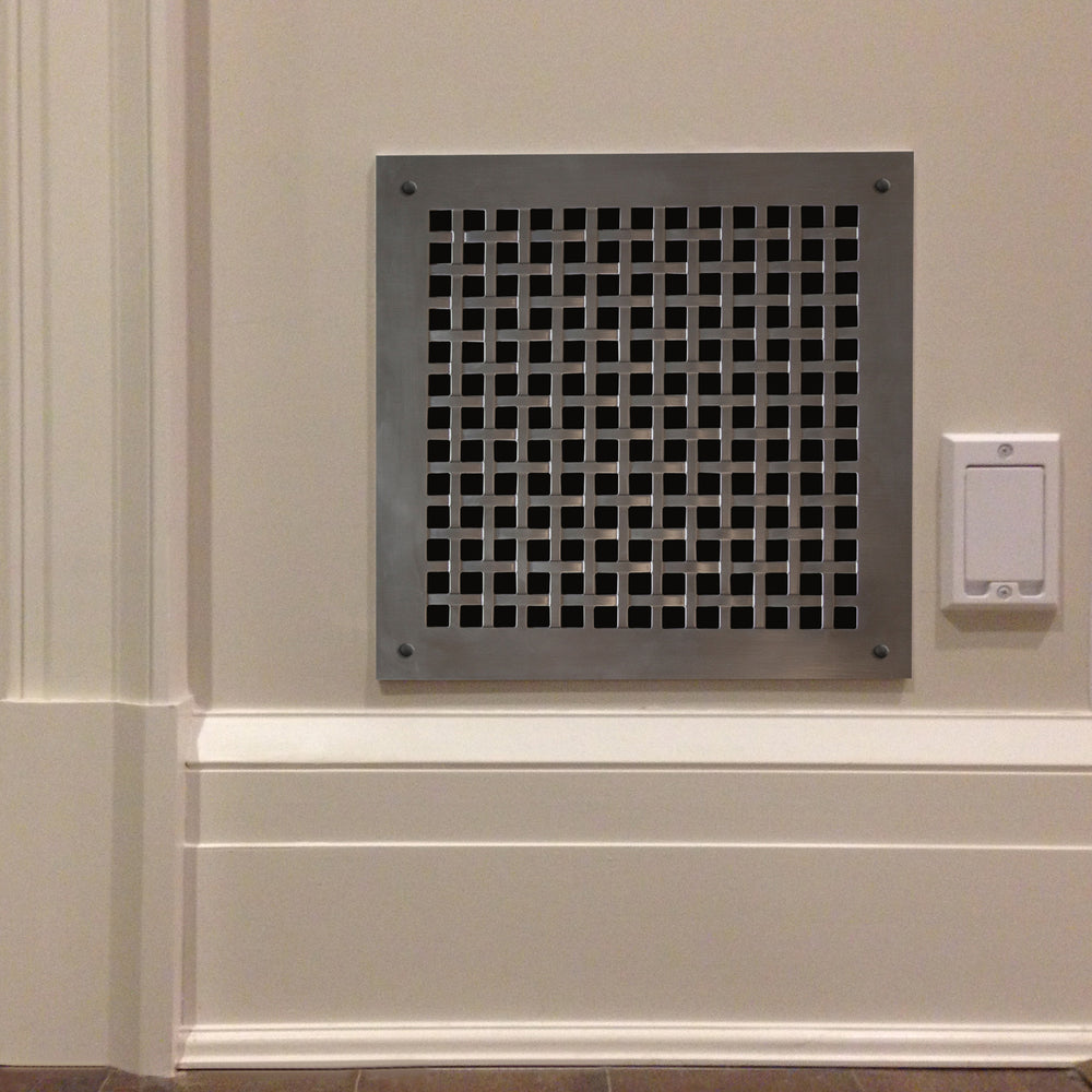 228 Weave Perforated Grille: ½” pattern - 45% open area