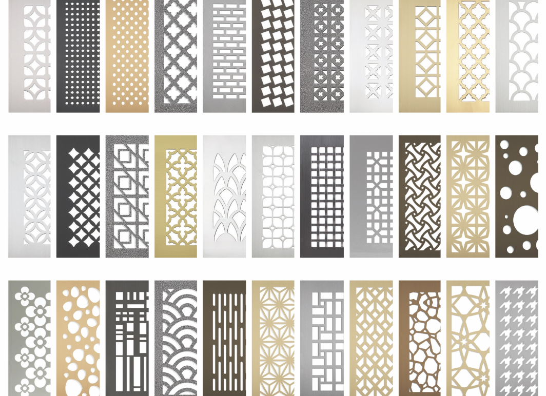 Methods of fastening ARCHITECTURAL GRILLE