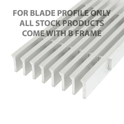 AG20 B Frame Bar Grille with Door