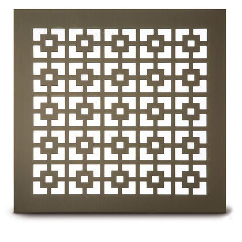 200 Square Link Perforated Grille: 1¾” pattern - 49% open area