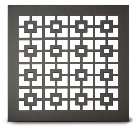 200 Square Link Perforated Grille: 2¼” pattern - 56% open area