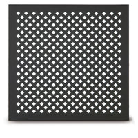 205 Diamond Perforated Grille: ¼” with ¼” bar - 25% open area
