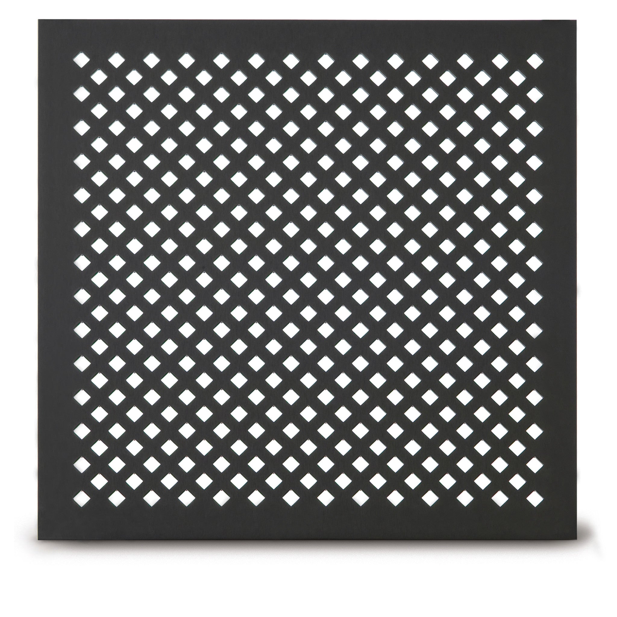 205 Diamond Perforated Grille: ¼” with ¼” bar - 25% open area
