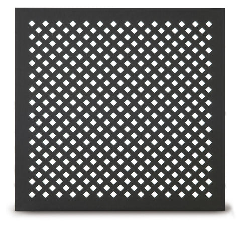 205 Diamond Perforated Grille: ¼” with ¼” bar - 25% open area