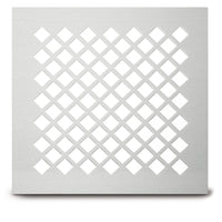 205 Diamond Perforated Grille: ½” with ¼” bar - 45% open area