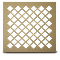 205 Diamond Perforated Grille: ¾” with ¼” bar - 56% open area