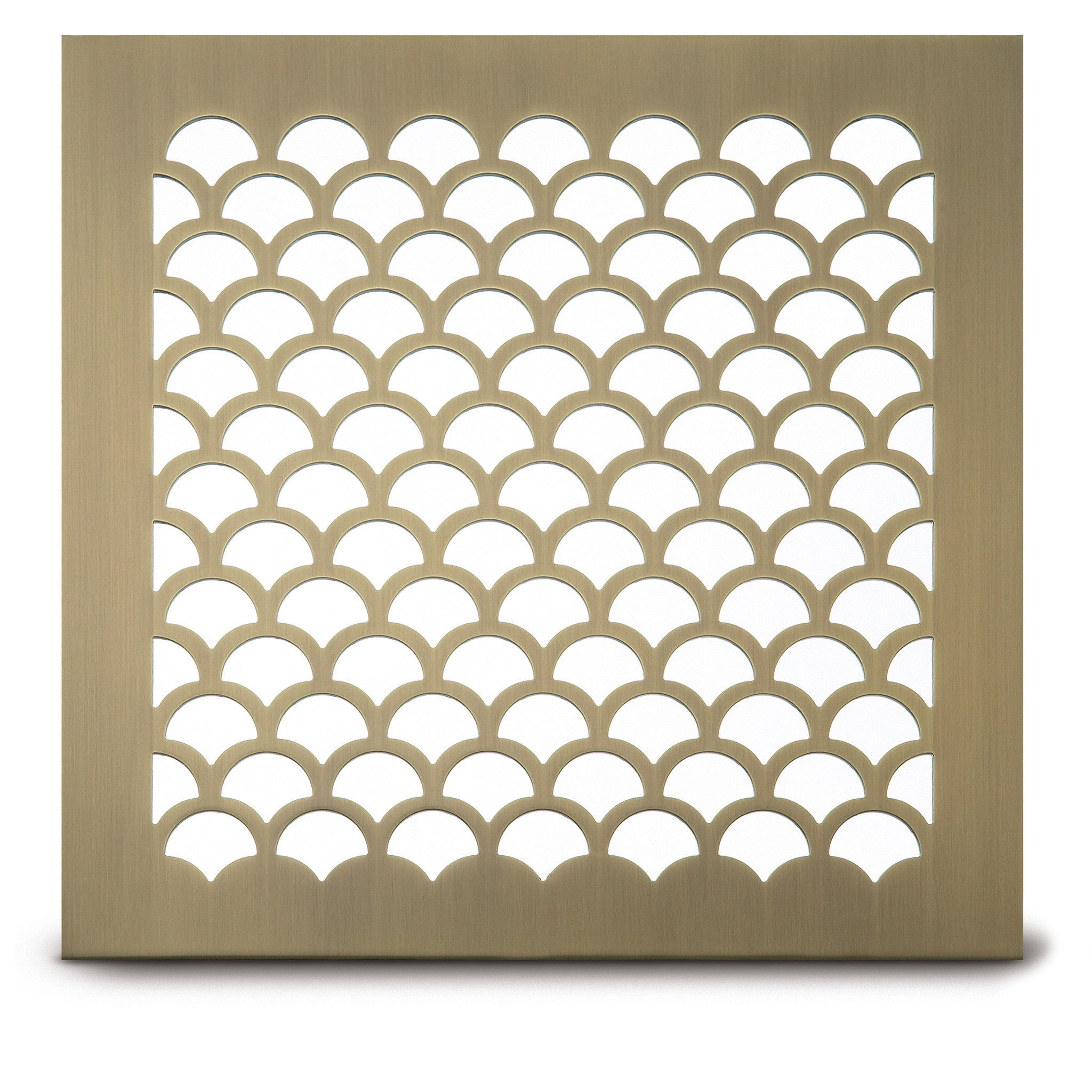 207 Shell Perforated Grille: 1 1/8” pattern - 56% open area