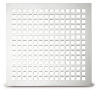 208 Lattice Perforated Grille: ½” with ¼” bar - 45% open area