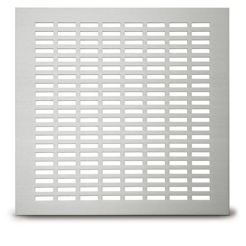 210 School Slot Perforated Grille: ¼” x 1” pattern - 35% open area