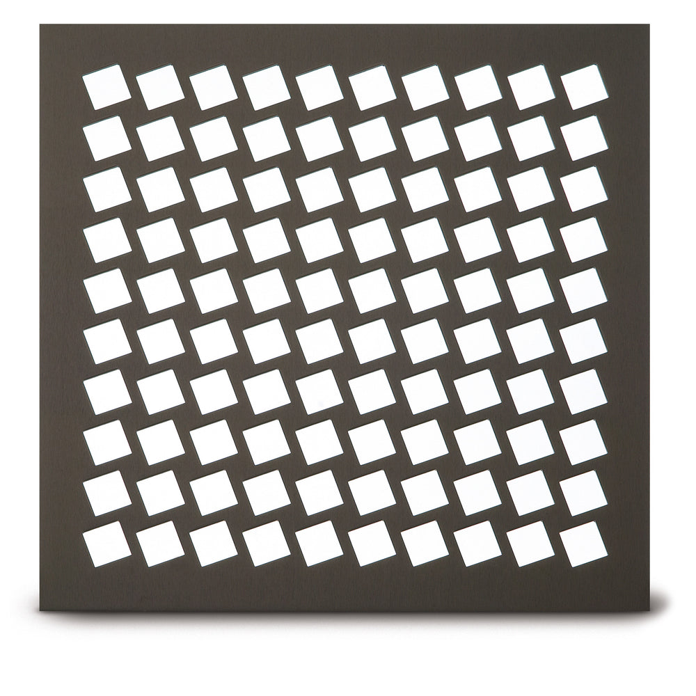 216 Square On Diamond Perforated Grille: ¾” pattern - 56% open area