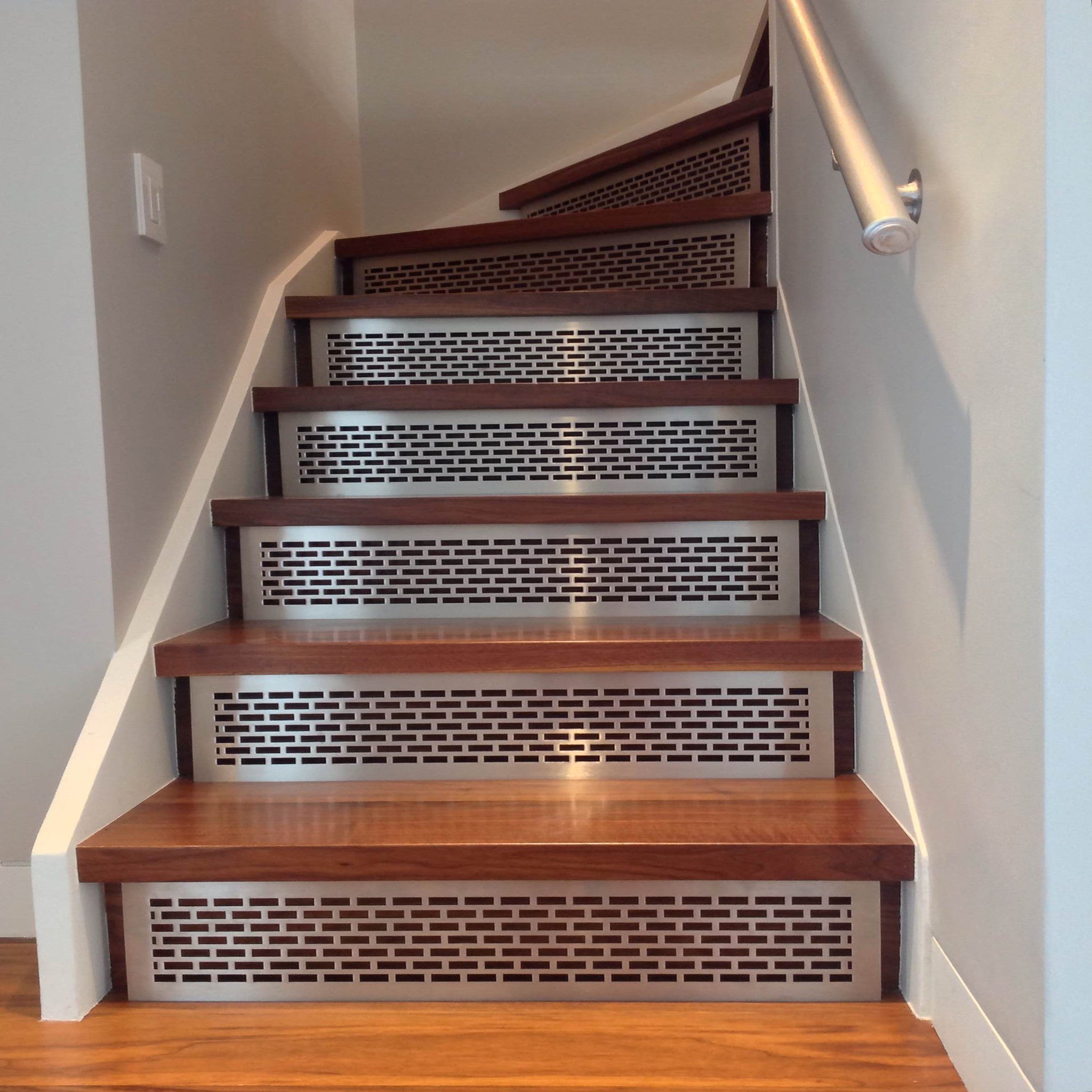 Custom Metal Stair Riser