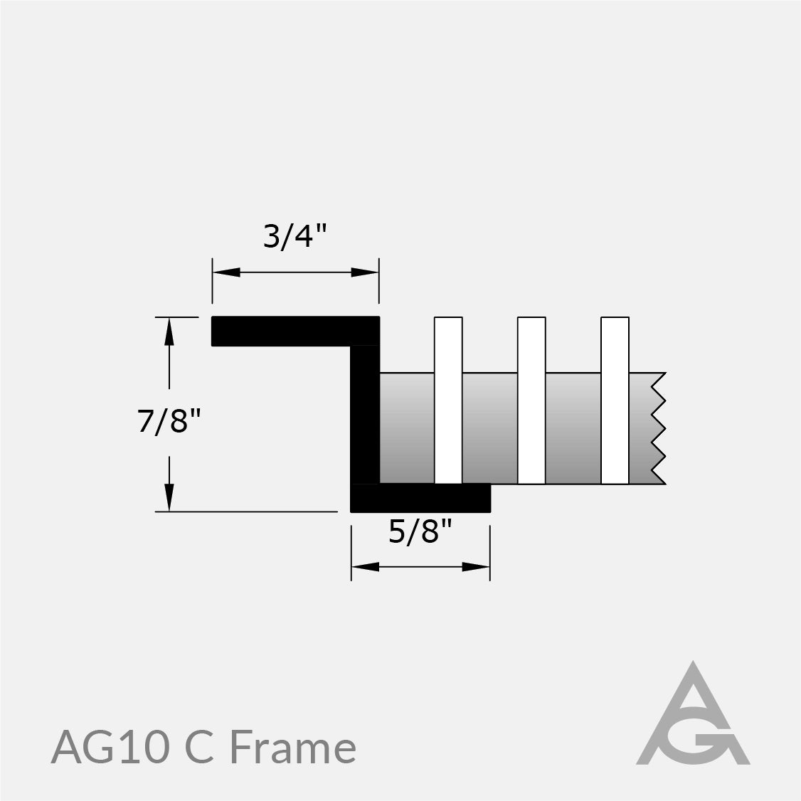 AG10 Green Bar Grille