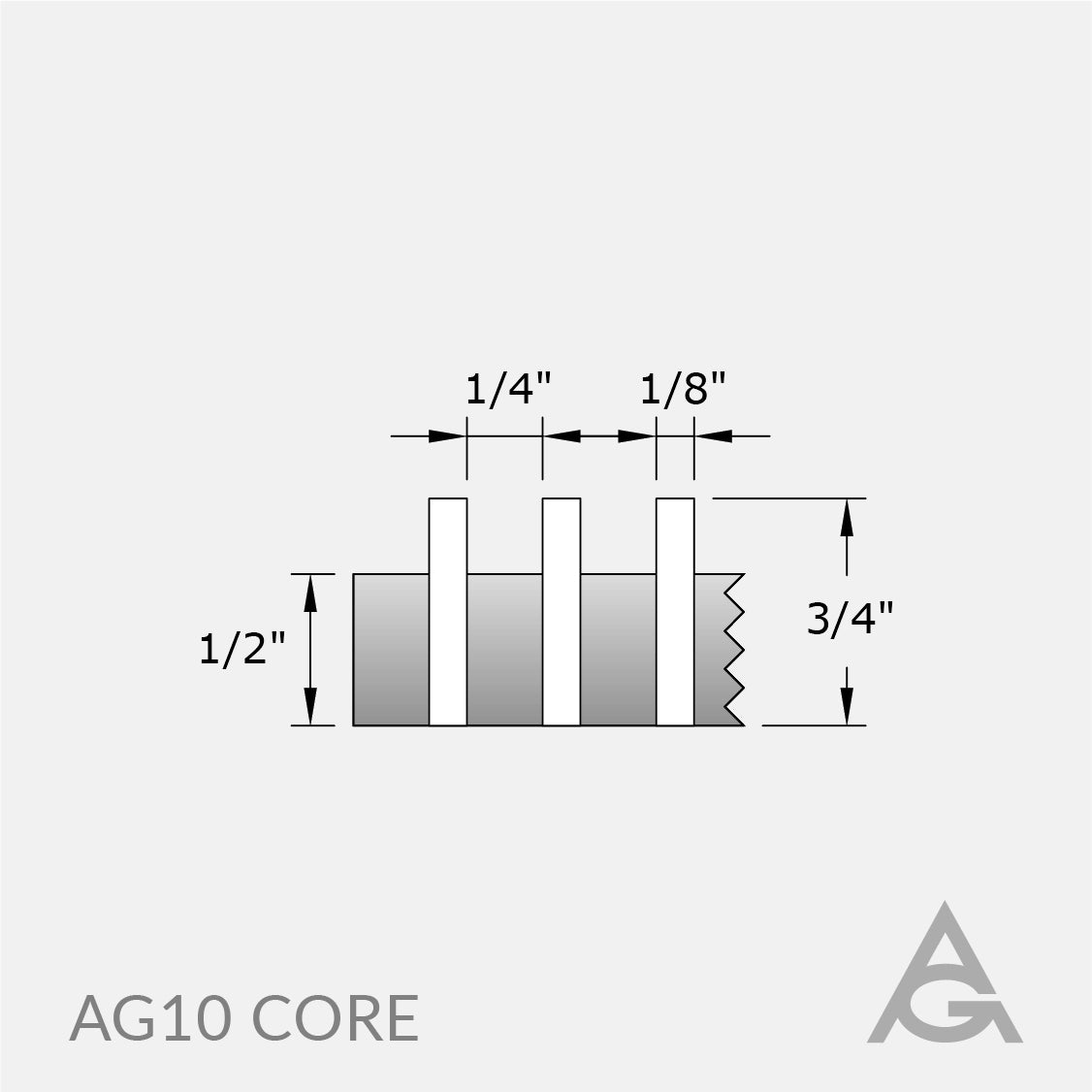 AG10 Green Bar Grille