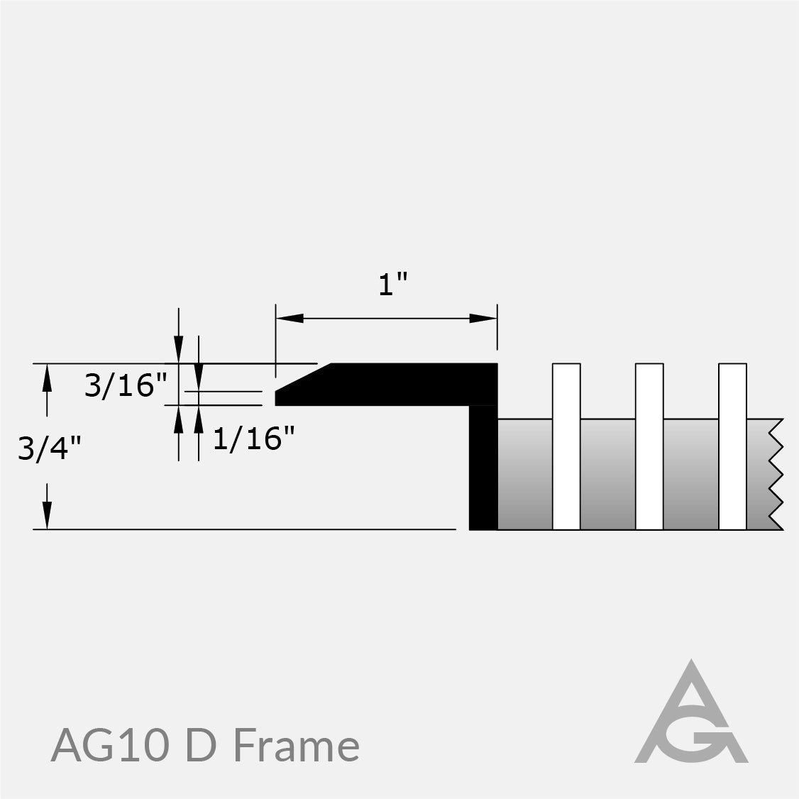 AG10 Green Bar Grille