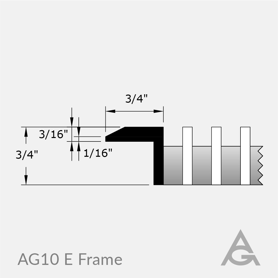 AG10 Green Bar Grille