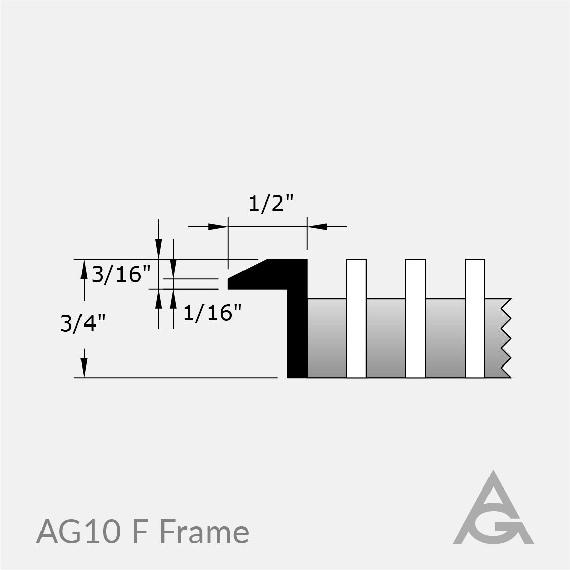 AG10 Green Bar Grille
