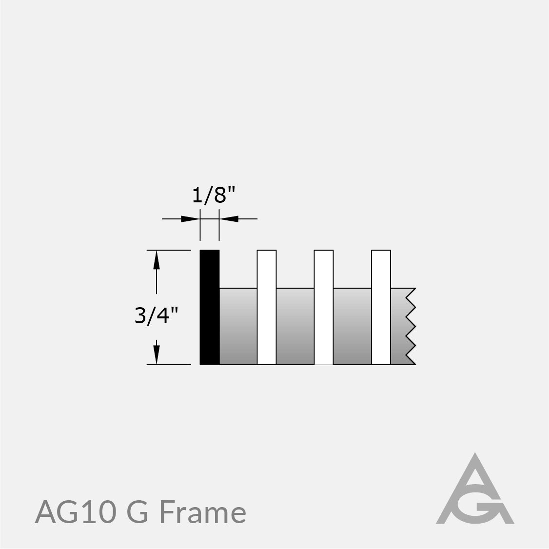AG10 Green Bar Grille