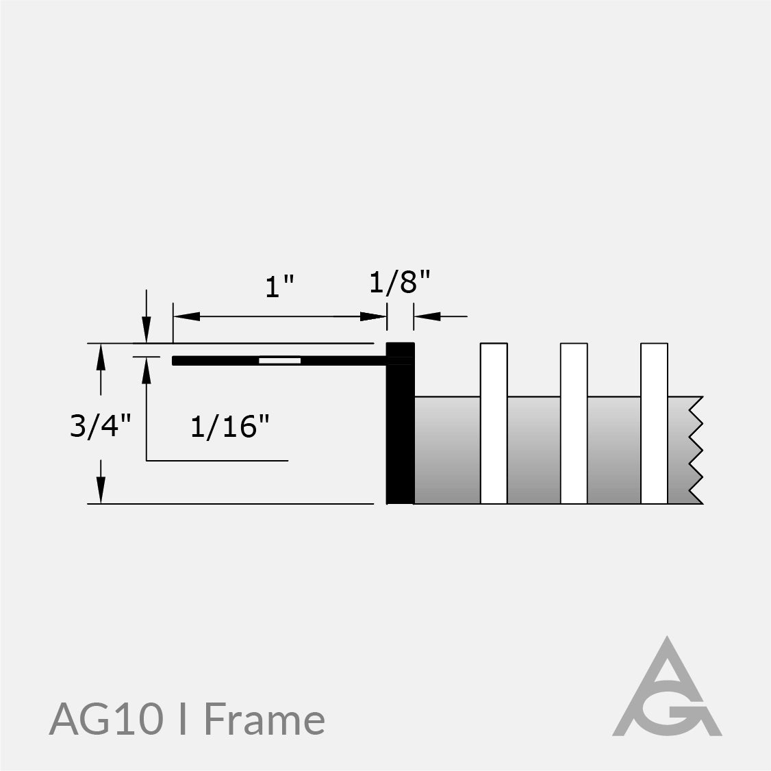 AG10 Green Bar Grille