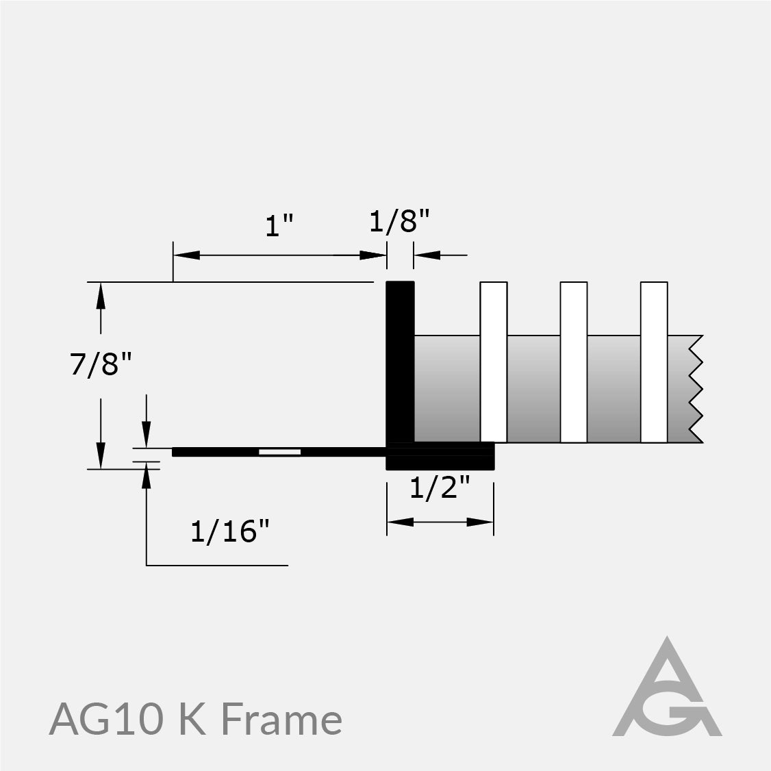 AG10 Green Bar Grille