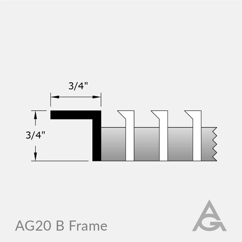 AG20 B Frame Bar Grille