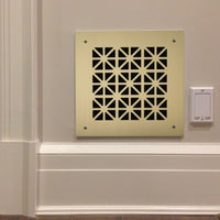 202 Grecian Perforated Grille: 2½” pattern - 58% open area