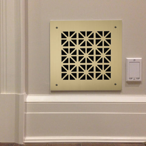 202 Grecian Perforated Grille: 2½” pattern - 58% open area