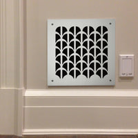 209 Half Shell Perforated Grille: 1¾” pattern - 68% open area