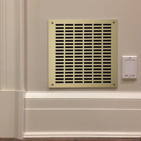 210 School Slot Perforated Grille:5/16” x 1 3/8” pattern - 43% open area