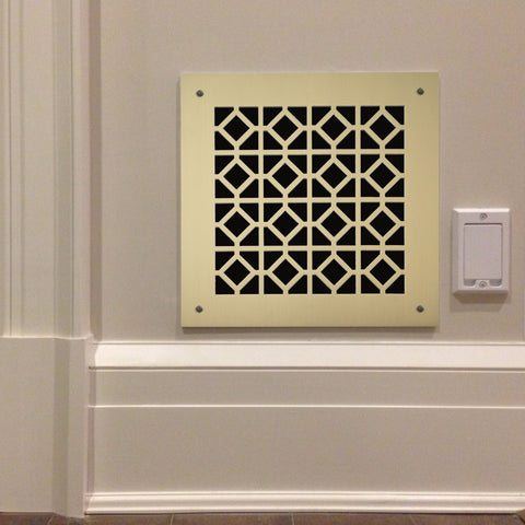 219 Windsor Perforated Grille: 2” pattern - 55% open area